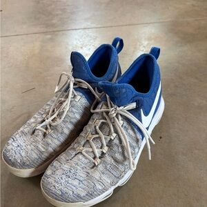 Nike Zoom KD 9 Blue and White